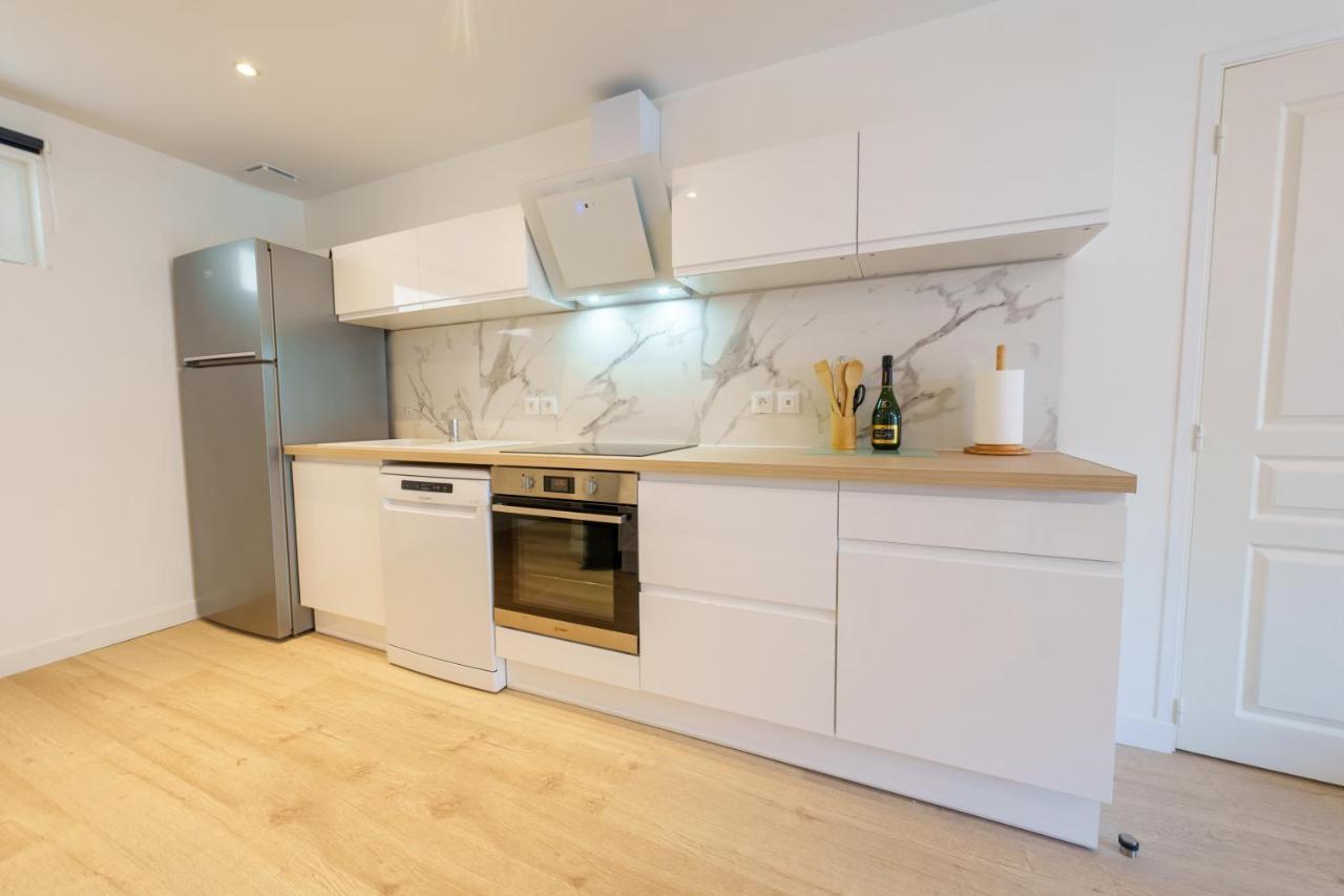 L'Escale Tropicale, Appartement Independant Avec Terrasse Privative Saint-Quentin  Dış mekan fotoğraf