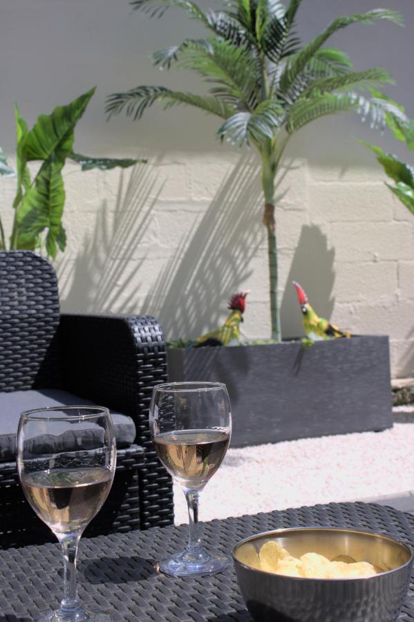 L'Escale Tropicale, Appartement Independant Avec Terrasse Privative Saint-Quentin  Dış mekan fotoğraf