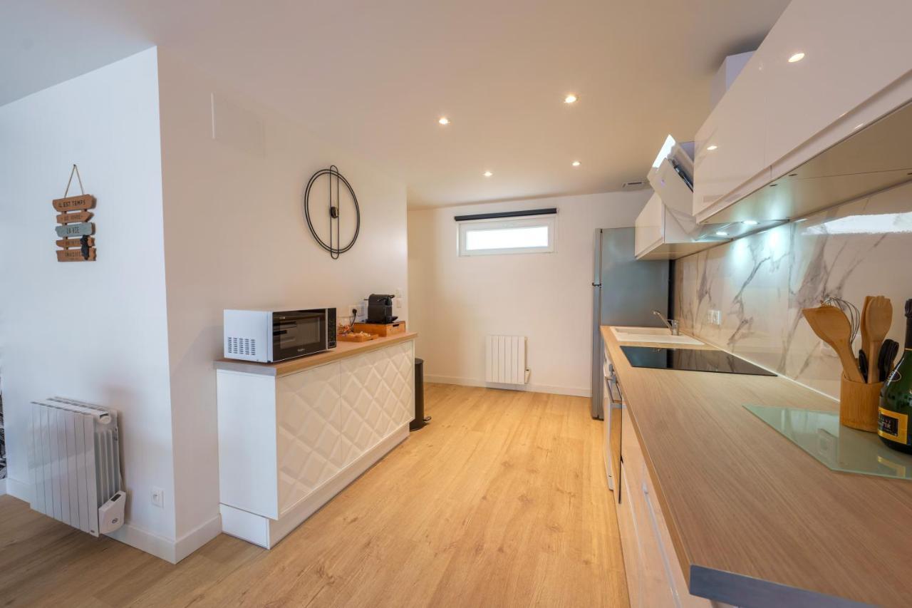 L'Escale Tropicale, Appartement Independant Avec Terrasse Privative Saint-Quentin  Dış mekan fotoğraf