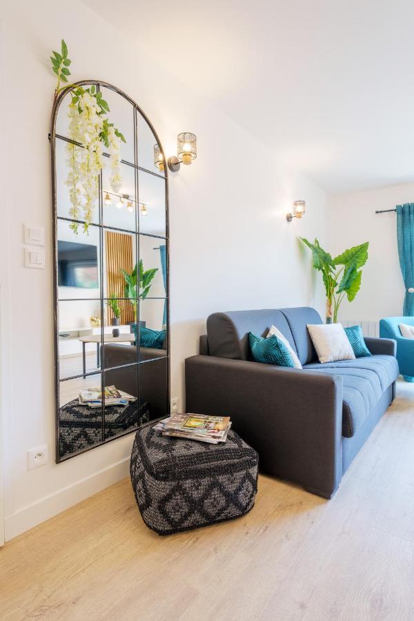 L'Escale Tropicale, Appartement Independant Avec Terrasse Privative Saint-Quentin  Dış mekan fotoğraf